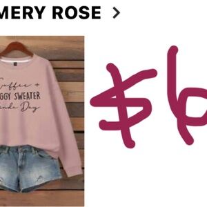 Pink Graphic Sweatshirt